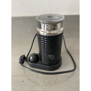 READ! Nespresso Aeroccino 3 Milk Frother 2 Whiskers Model 3194 Black For Parts